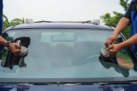 Windshield Repair Work 3